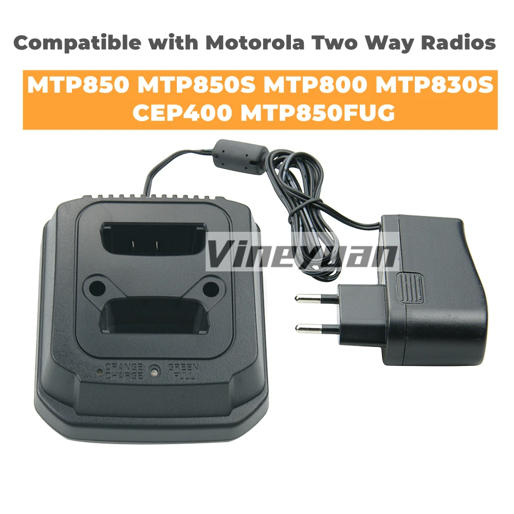FTN6575A FTN6575B Dual Pocket Desktop Li-ion Battery Charger For MOTOROLA TETRA Radios MTP850 MTP850S CEP400 MTP830S MTP800