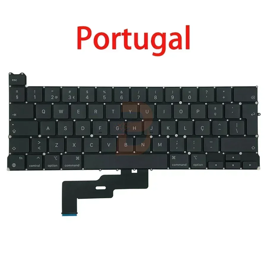 Новинка 5 шт. для Macbook Pro Retina 13 дюймов M1 M2 A2338 клавиатура США Великобритания Испания