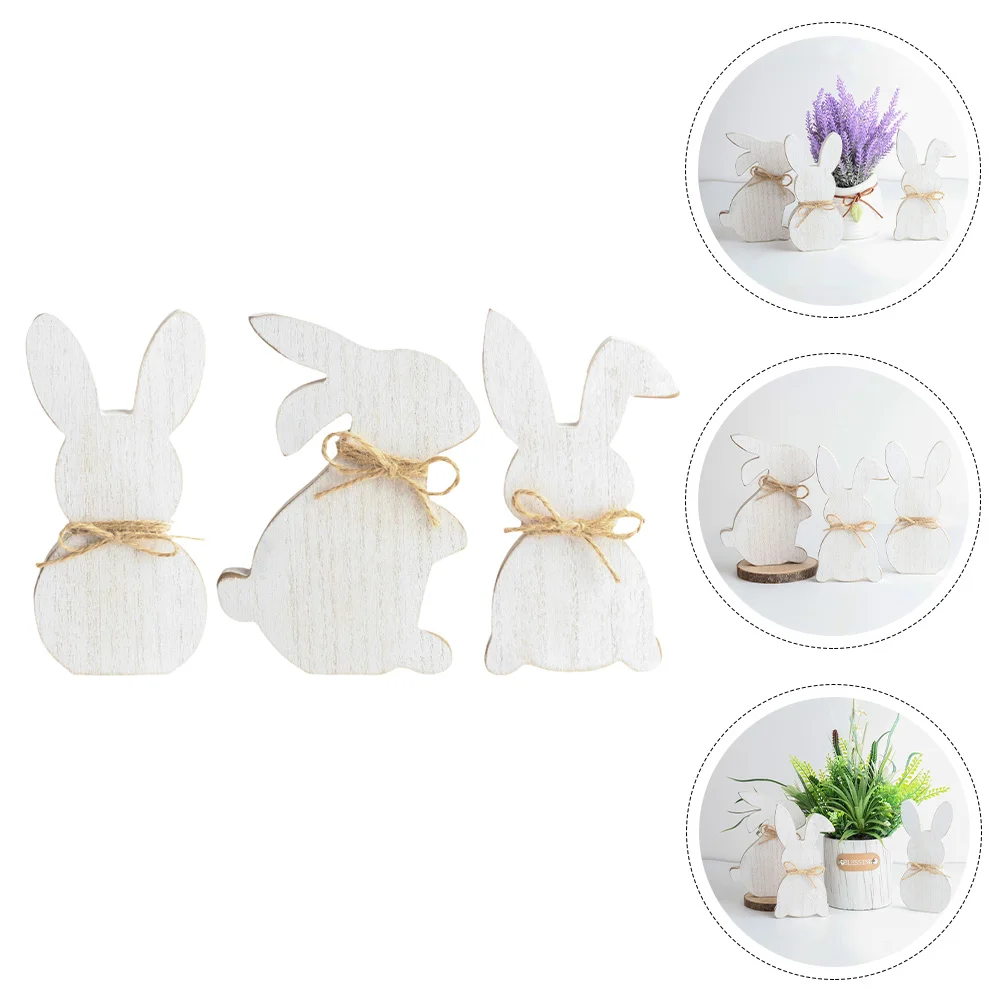 3 шт. популярный пасхальный кролик детские игрушки декор для дома настольный знак