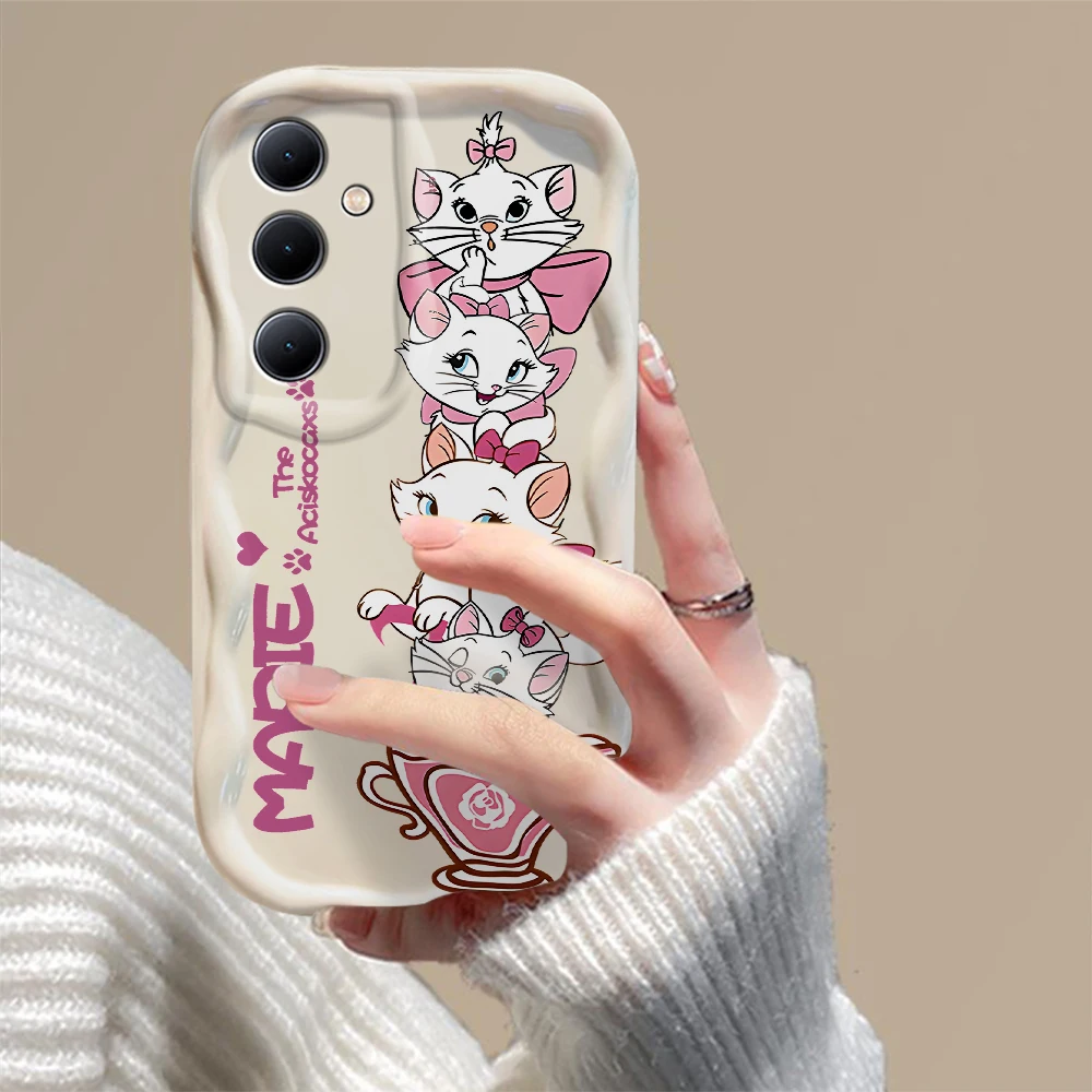 Мягкий силиконовый чехол с объемными волнами для Xiaomi Mi 14 12 12T 11 Lite Poco M6 X6 X5 X4 F4 X3 M3 Pro