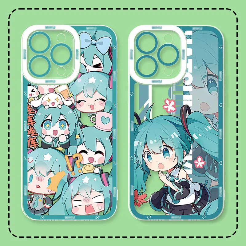 Фото Чехол Sweet M-Miku для Xiaomi POCO X6 X7 X5 Pro X3 NFC F3 F5 F6 F7 Ultra M5S C65 M7 M6 Pro 4G 5G 14T 13T 12T 11T 14 11 Lite 5G №1