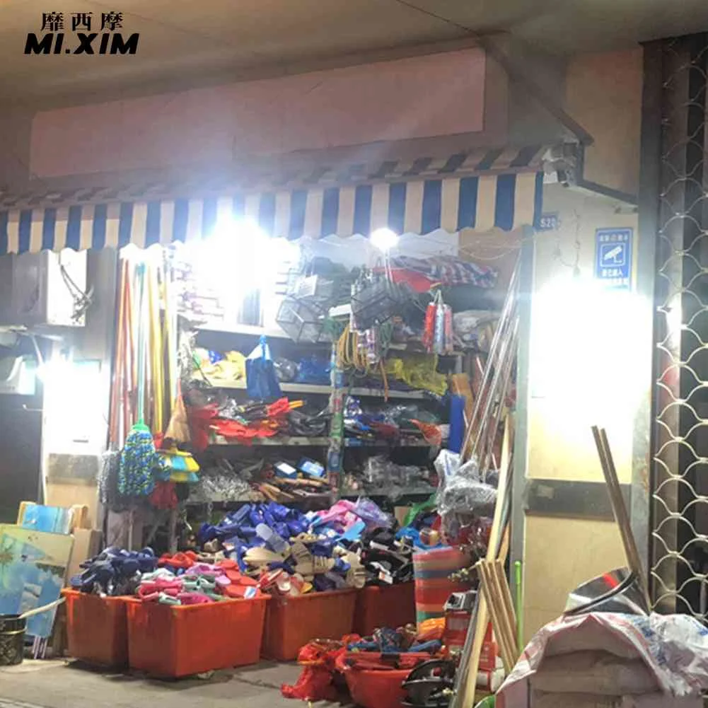 

High Brightness Bulb Work Repair Light Solar USB Rechargeable Camping Light Remote Control for Emergency Night Camping