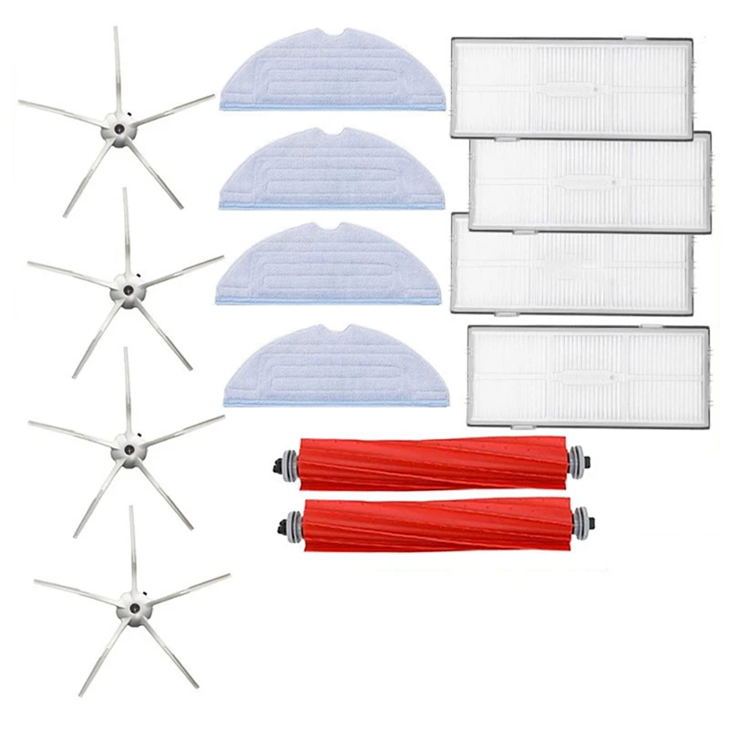 

For Xiaomi Roborock S7 S70 S75 S7max S7maxv Vacuum Cleaner Accessories Main Roll Brush Mop Cloth Hepa Filter Side Brush