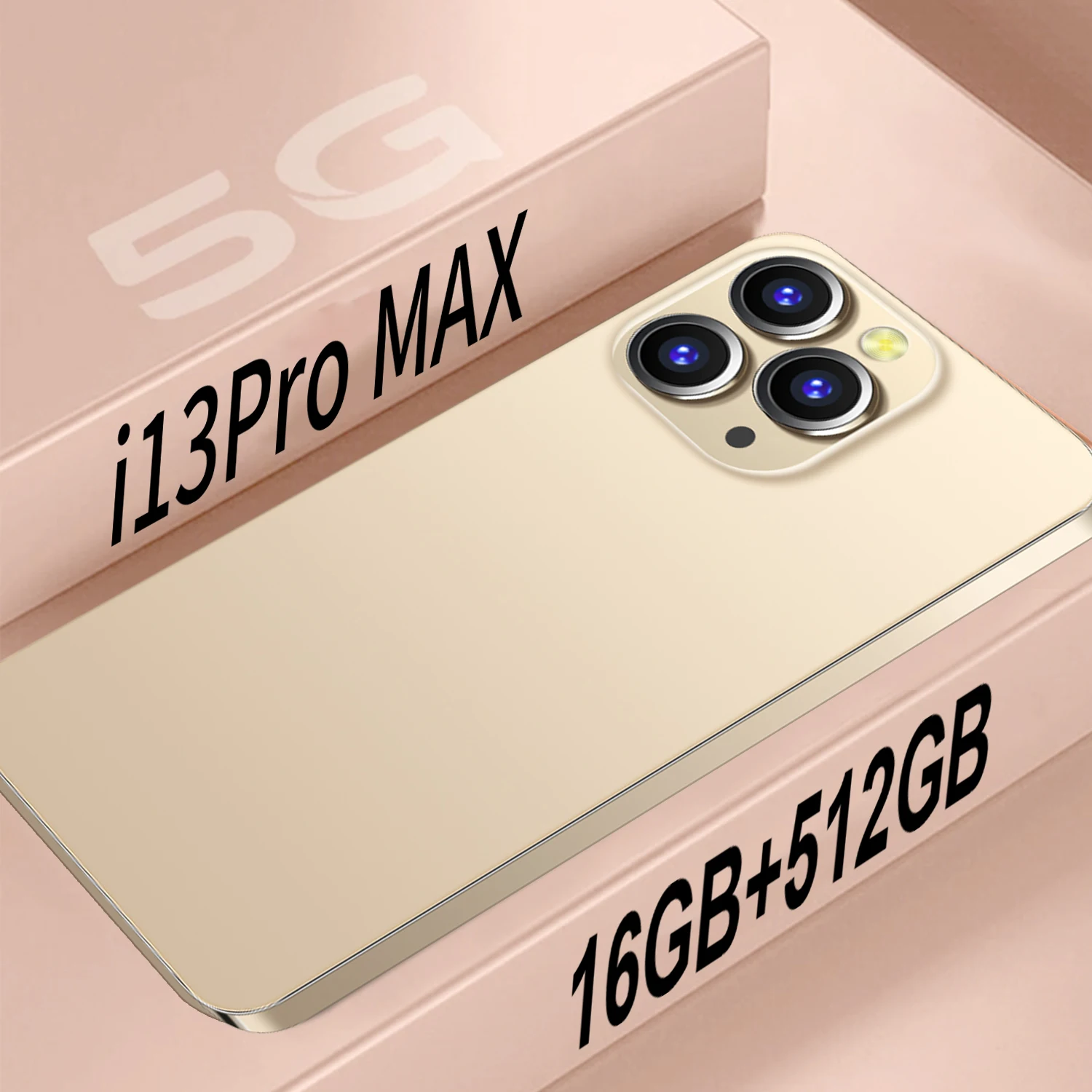 

Смартфон i13proMax, 6,8 дюйма, 4G LTE, 512 мАч