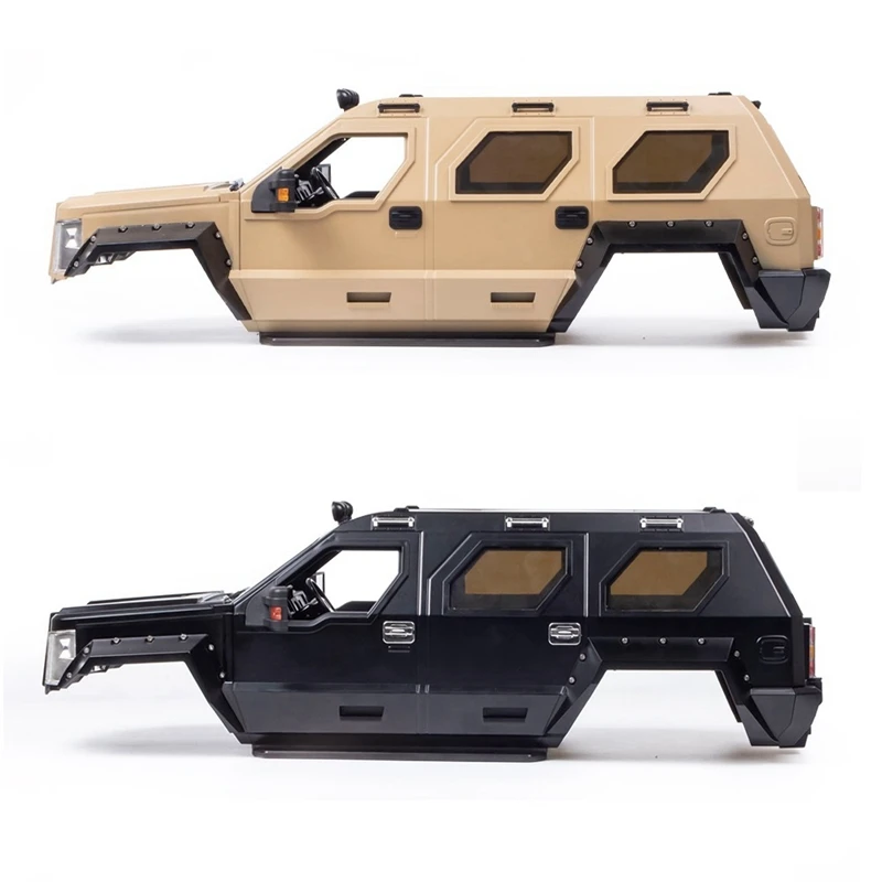 12 8-дюймовый 324-мм колесная база George Patton корпус автомобиля для 1/10 RC гусеничного