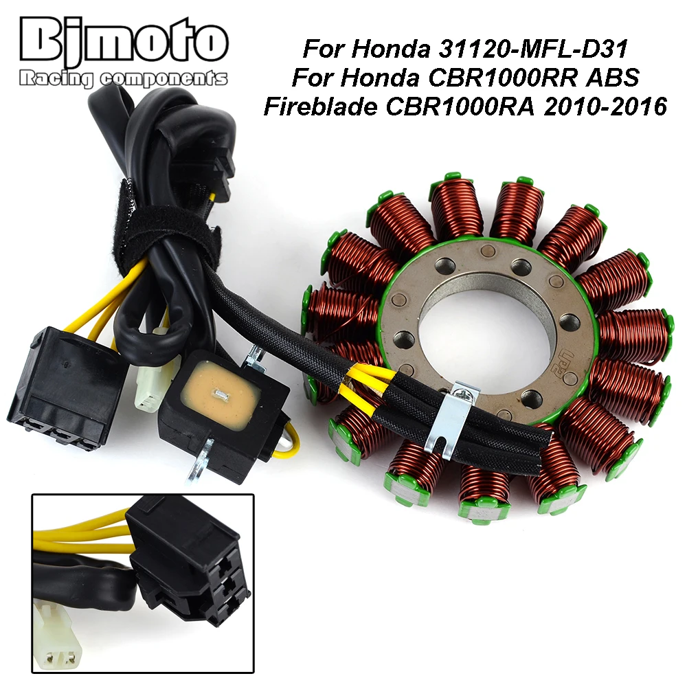 

Генератор переменного тока для мотоцикла, катушка статора для Honda CBR1000RR CBR1000S 2014 2015 2016 / CBR 1000RR 1000 RR Fireblade 2010-2013