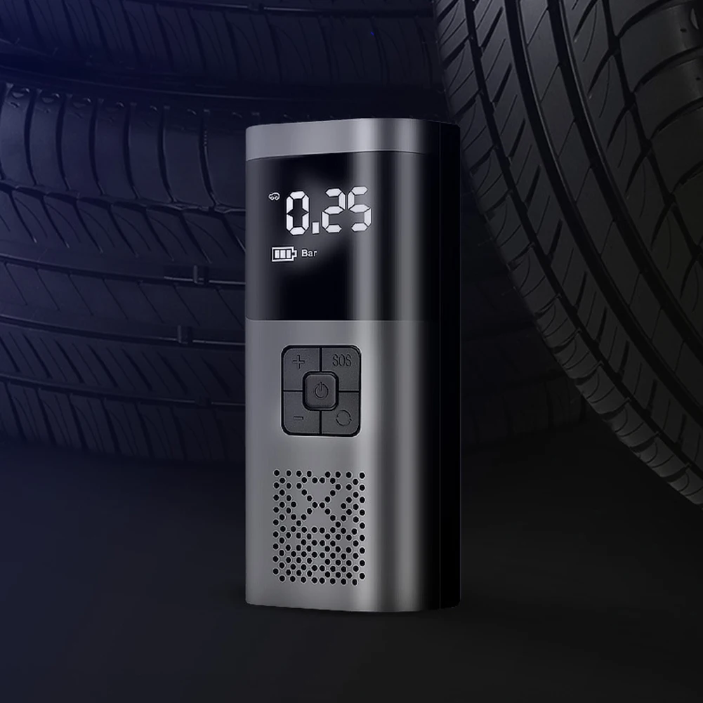 

Воздушный компрессор, надувной насос, портативный насос для автомобильных шин, беспроводной автоматический насос для надувных шин, аккумул...