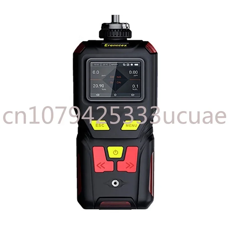 

Portable Pumping 4 In 1 Alarm Gas Detector Customize For Gases EX O2 H2S CO CO2 CH4 C2H4 VOCS PM O3 Gas Leak Detector