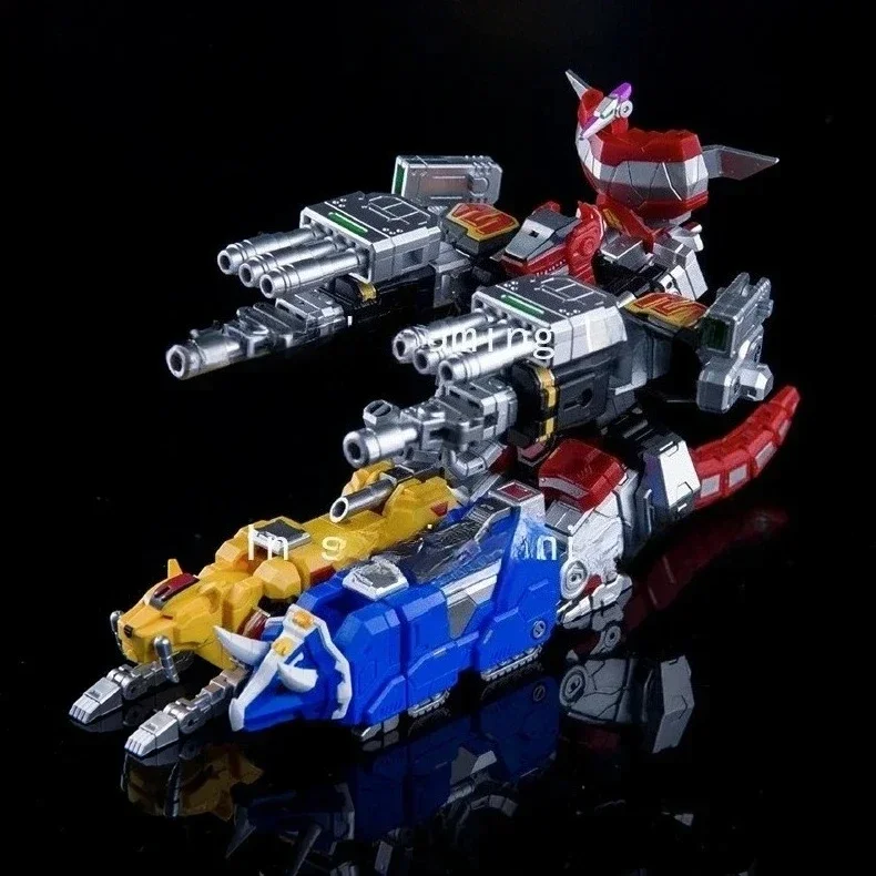 Фото В наличии: Коллекционные фигурки Lucky Cat MICRO COSMOS MC-05 Dragon King, MC03, MC-03B BEAST LORD, Dragon Caesar, Megazord №1