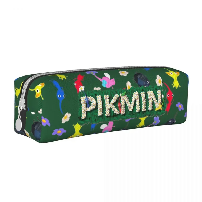 

Милые пеналы с логотипом Pikmin, держатель для студентов, большие сумки для хранения, школьные подарки, канцелярские принадлежности