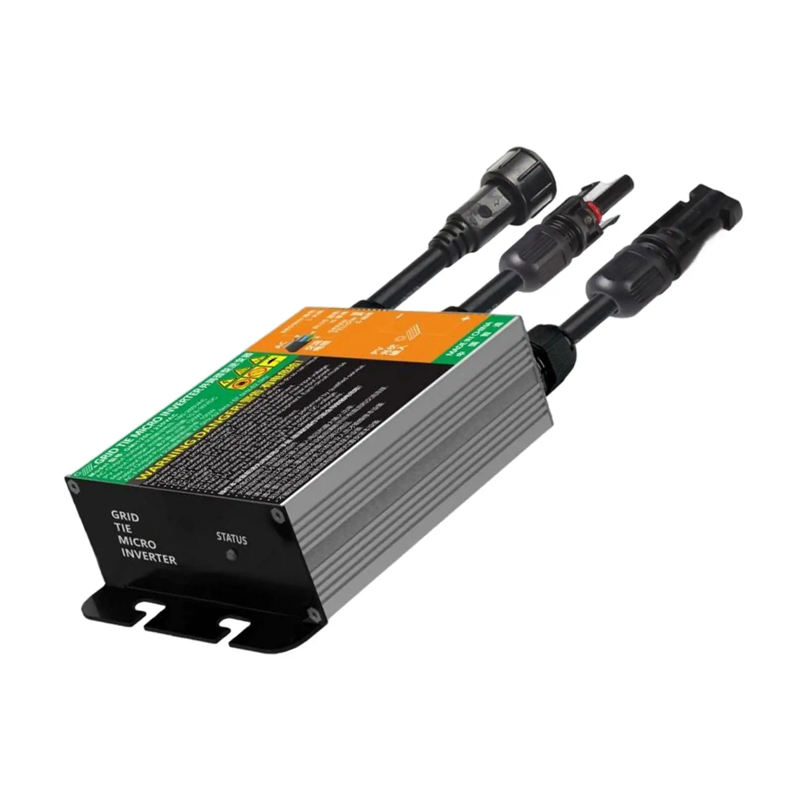 

Инвертор, стабильный алюминиевый сплав, Практичная защита от перегрева, многофункциональные прочные солнечные инверторы 100 Вт для панели Pv