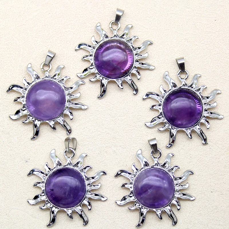 Винтажная подвеска в виде цветка 16 шт