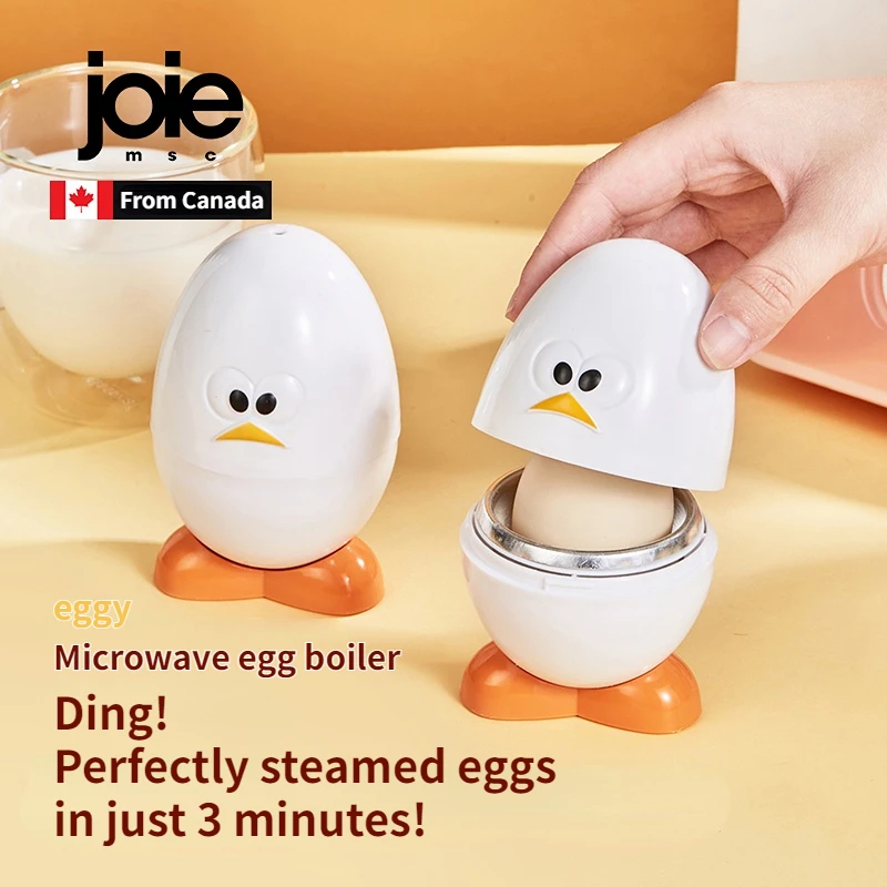 

joie Microwave egg boiler eggy Microwave Egg Poachers Cooker Steamer Box for Chicken and Quail Eggs Kitchen Tools Egg Tools