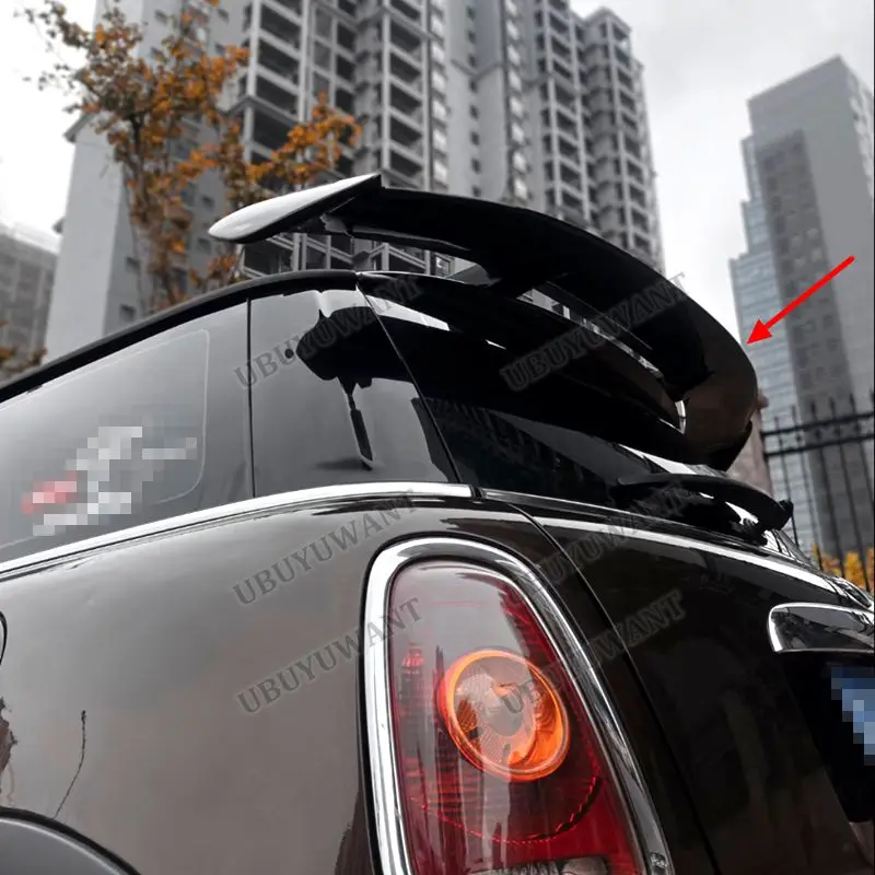 Фото Для BMW Mini Cooper 2006-2013 R50 R53 R56 Ver.2.11/2.12: Автомобильный задний спойлер (накладка на багажник) из ABS-пластика, 1 шт., для стайлинга автомобиля №2