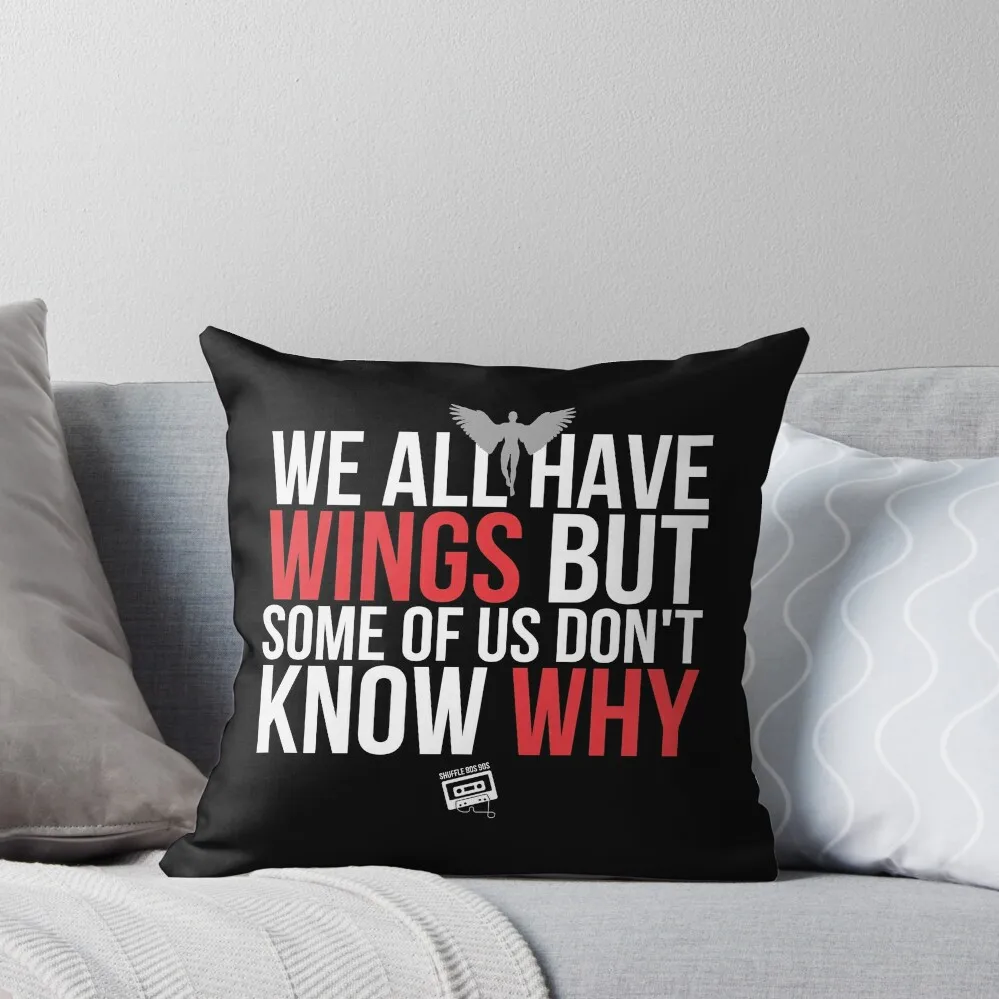 Классическая декоративная подушка для дивана в стиле 80-х Bluesy-Rock Melancholy