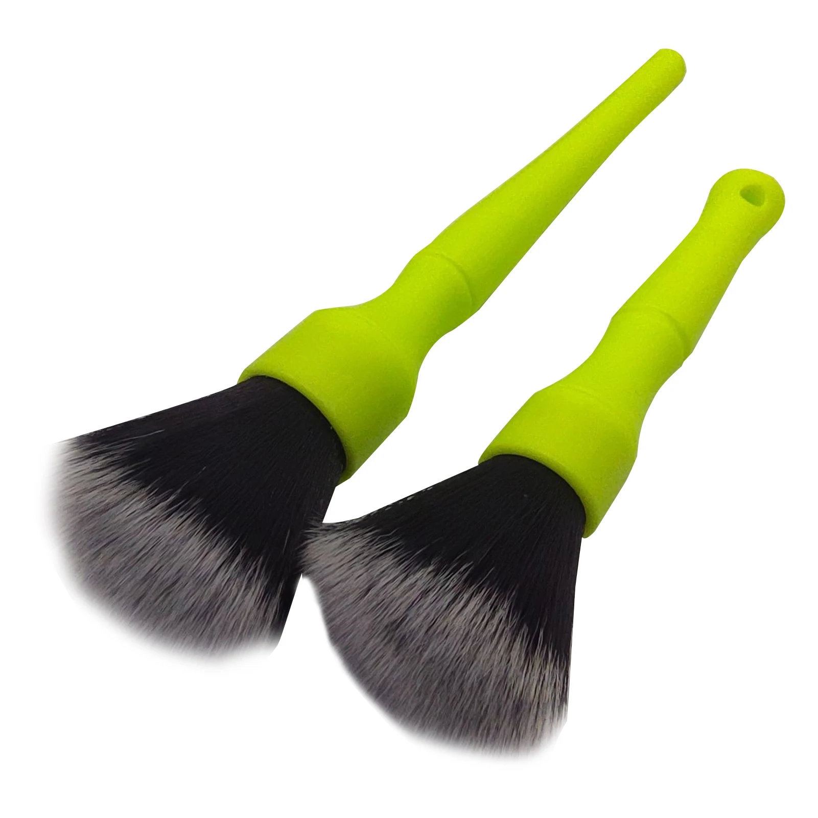 

Detailing Brush Super Soft Auto Wash Brush Luminous Detailing Brush Set 2 PCS For Cleaning Interior Exterior And Leather