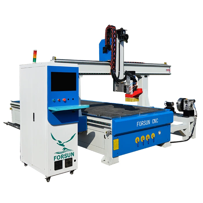 

29% discount! Discount 1325 Rotary woodworking CNC engraving machine 4 axis cnc router wood machine 3D furniture manufacturing