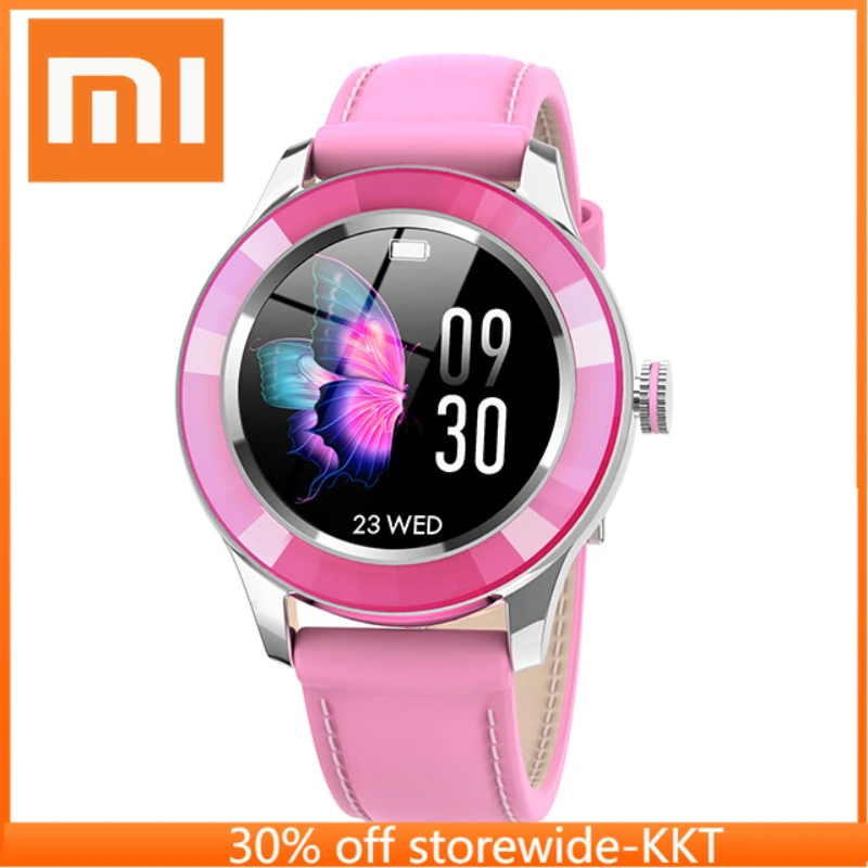 

Xiaomi Fashion Women Smart Watch Waterproof Heart Rate Blood Pressure Monitor Smartwatch Gift for Phone Ladies Watch Bracelet