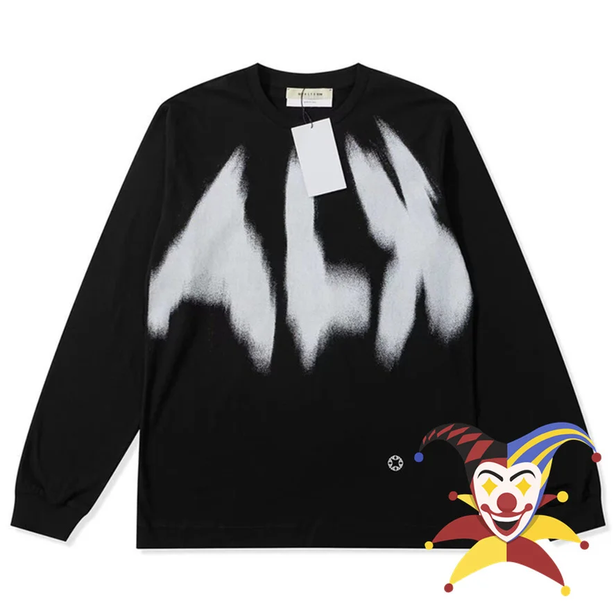

Функциональная футболка с длинным рукавом ALYX 1017 9SM с принтом граффити для мужчин и женщин