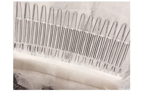 LOVEYING 2-х ярусная свадебная фата белая слоновая кость для женщин