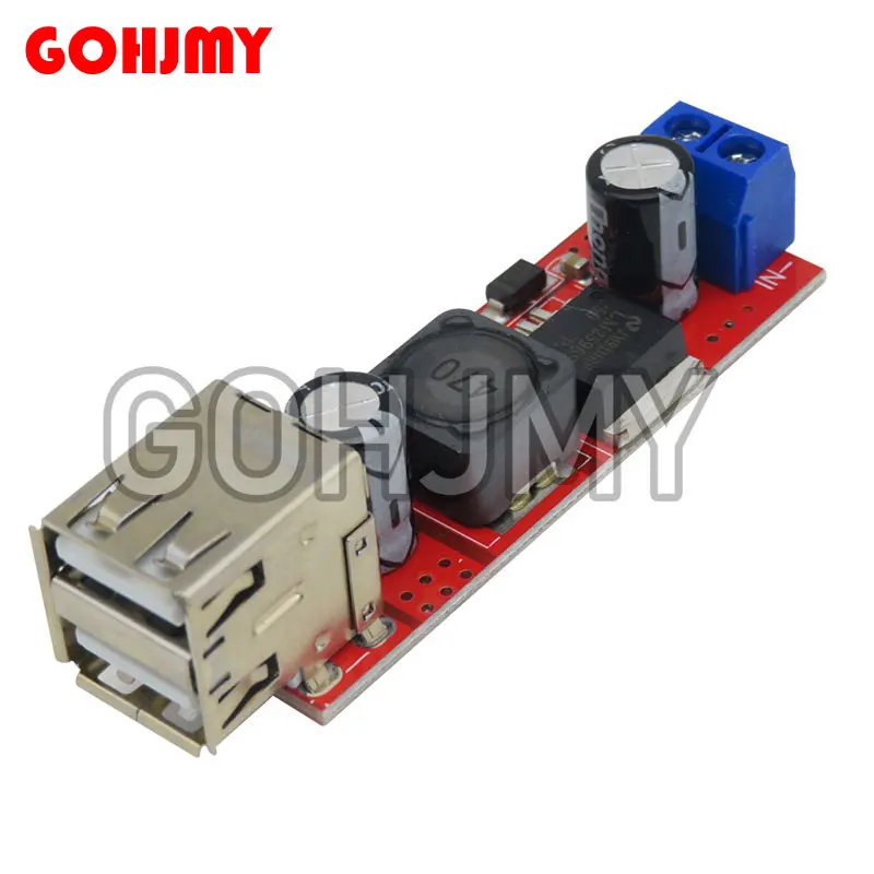 Модуль регулятора напряжения GOHJMY TP5000 с двумя портами USB 6-40 В постоянное