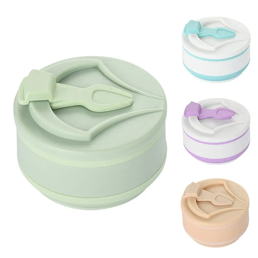 

350ml/500ml Portable Silicone Folding Cup Mini Retractable Cup Outdoor Travel Telescopic Drinking Mug