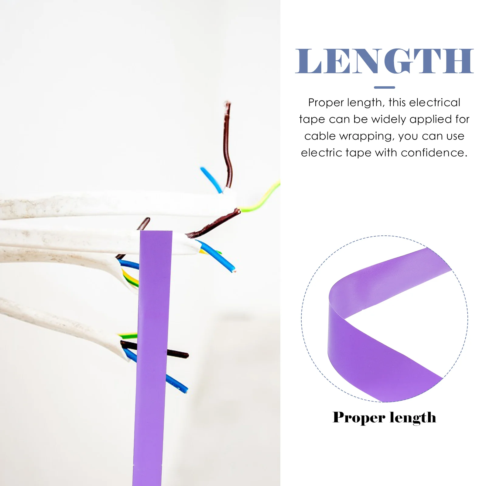 Электрическая лента Клейкая изоляция Изолированная самовысокая термостойкость