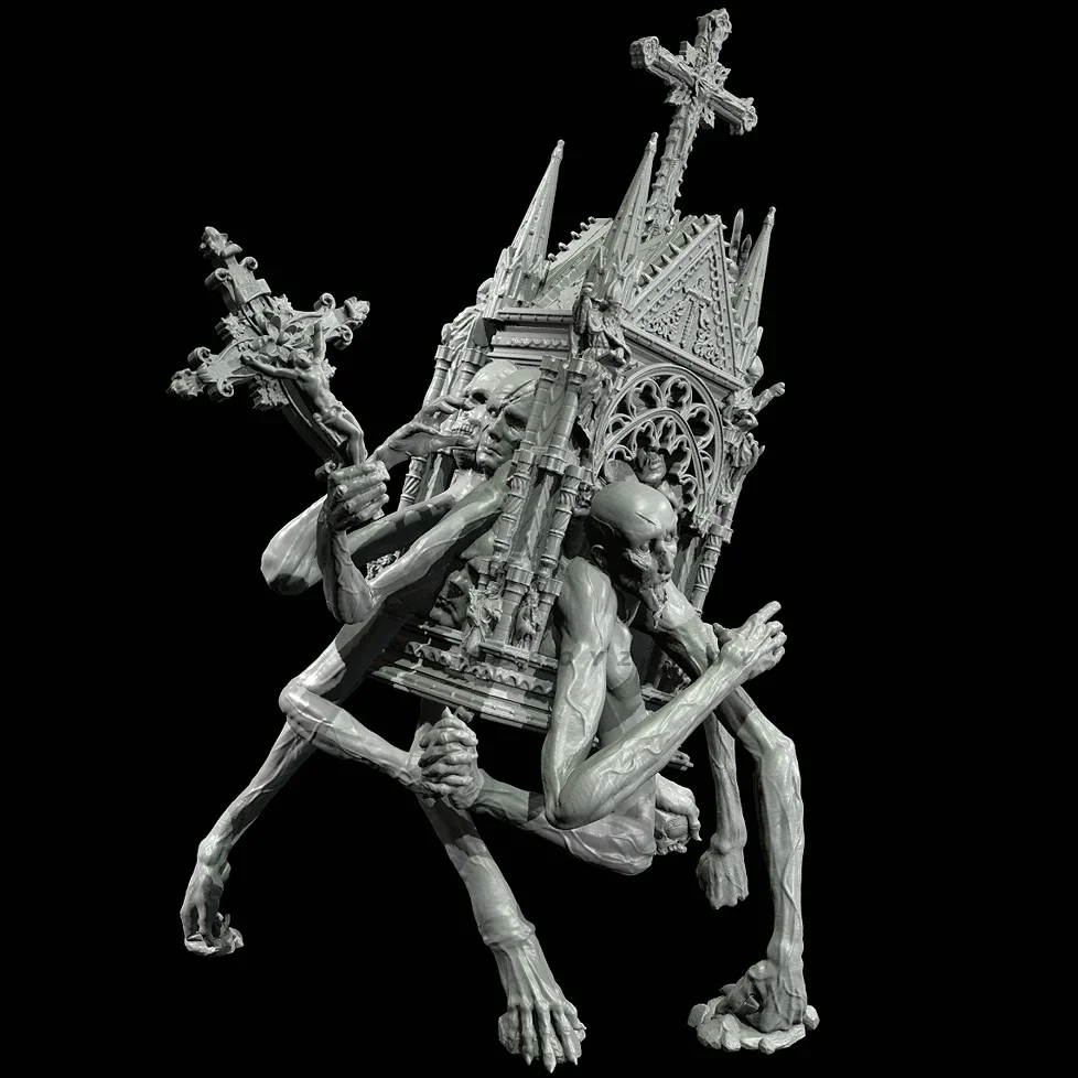 Высота Мужчины 38 мм 50 75 наборы моделей из смолы фигурки бесцветные и