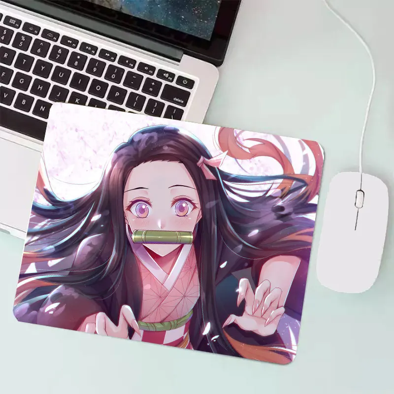

Demon Slayer Anime Mouse Pad Kamado Nezuko PC Gaming Mouse Pad Comic Pad Keyboard Gaming Table Mat Japanese Mat Custom Mat