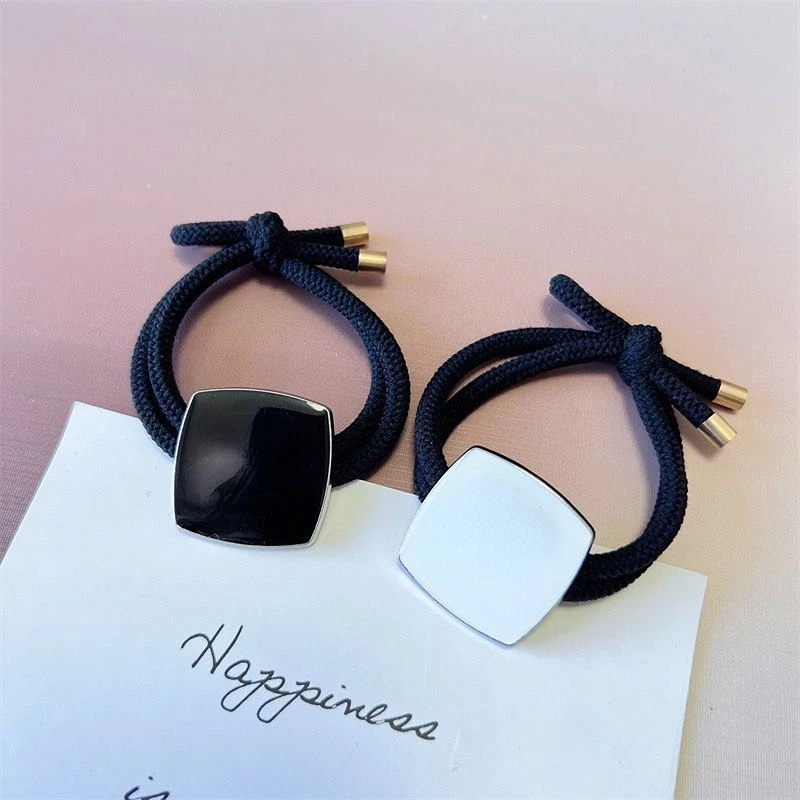 

2 шт. Высококачественная повязка на голову большой бренд темпераментная Классическая Универсальная кожаная повязка на голову Bun пучок волос