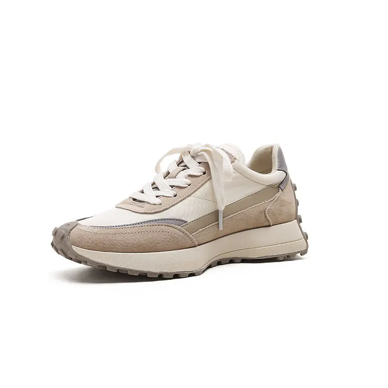 

Женские кожаные кроссовки Jordy, универсальная повседневная обувь на толстой подошве, весна-лето 2023