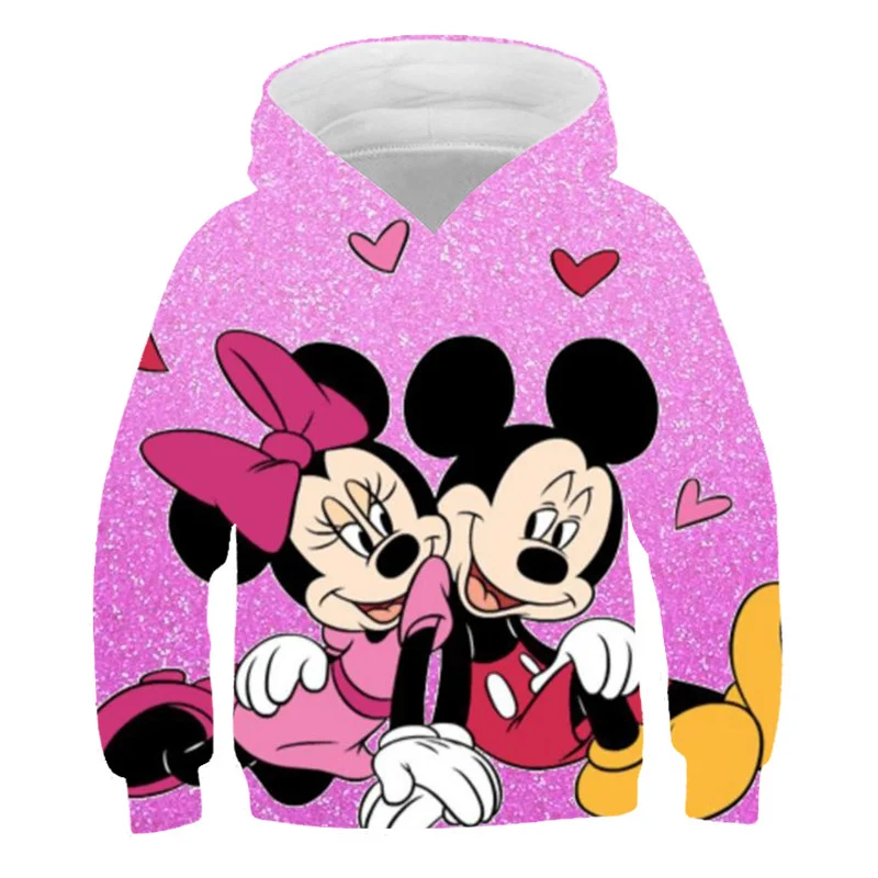 

Детские толстовки с капюшоном и принтом Микки Мауса, демисезонные