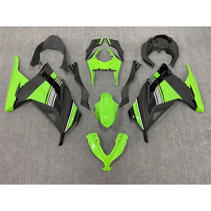 

2014 2015 2016 Green for Ninja300 2013 - 2017 Cowling Injection ABS Fit Ninja 300 13-14-15-16-17 Motorcycle Full Fairing Kit