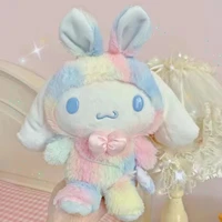 sanrio girl hearts plush toy cinnamoroll cute doll kt kawaii anime doll series peripheral gifts childrens birthday gifts