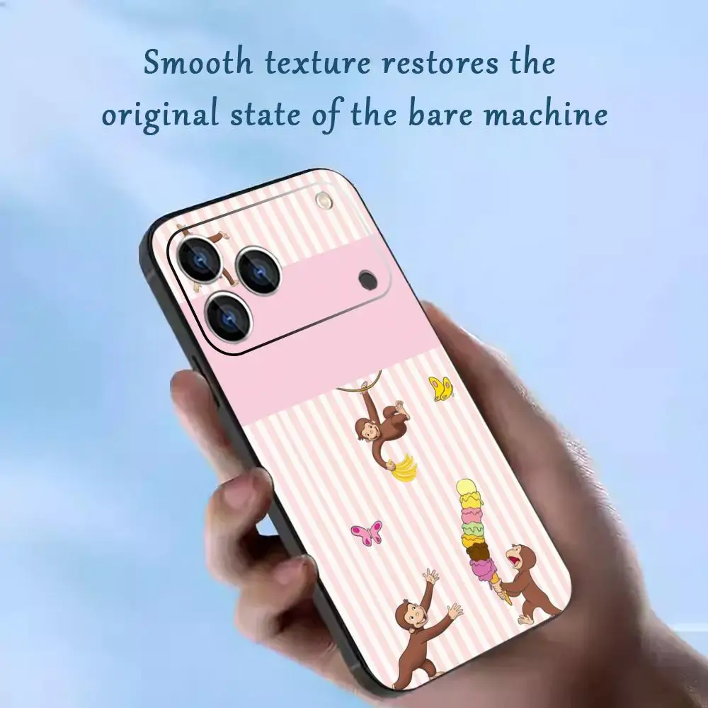 Чехол G-Georges для телефона, мягкий, черный, противоударный, для iPhone 17, 16, 16e, 15, 14, 13, 12 Plus, Mini, Pro, Max (art.: 3920d4e7fc99a) - 3920d4e7fc99a