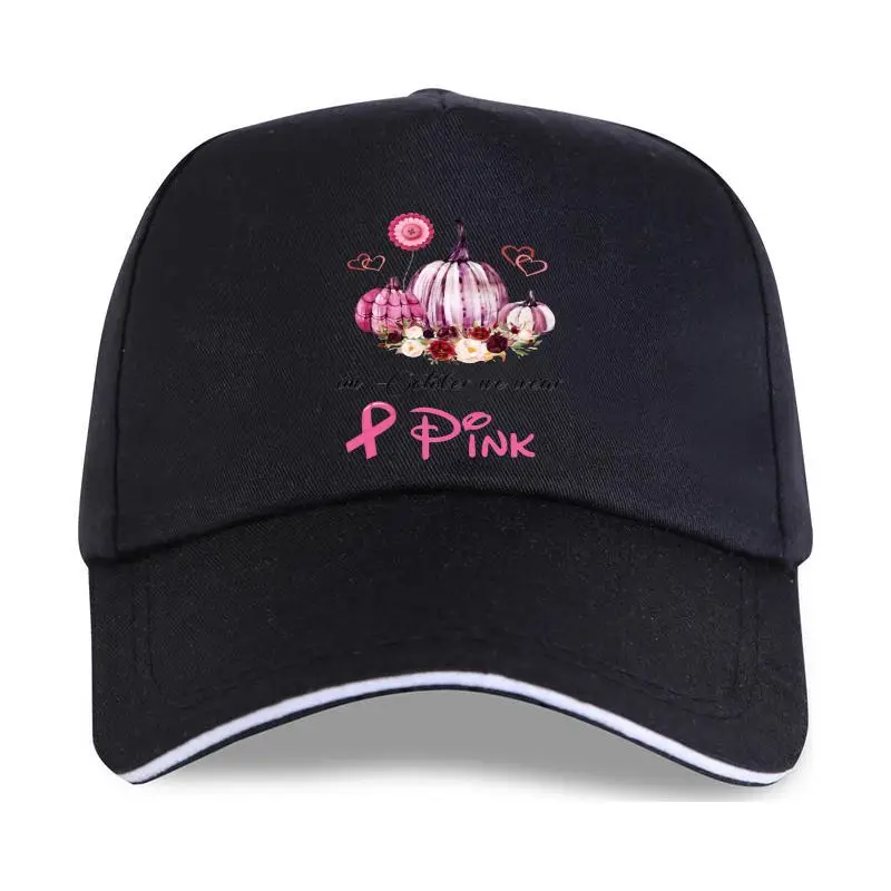 

2022 кепка мужская бейсбольная кепка в октябре мы носим розовую тыкву женский подарок для информирования о раке груди