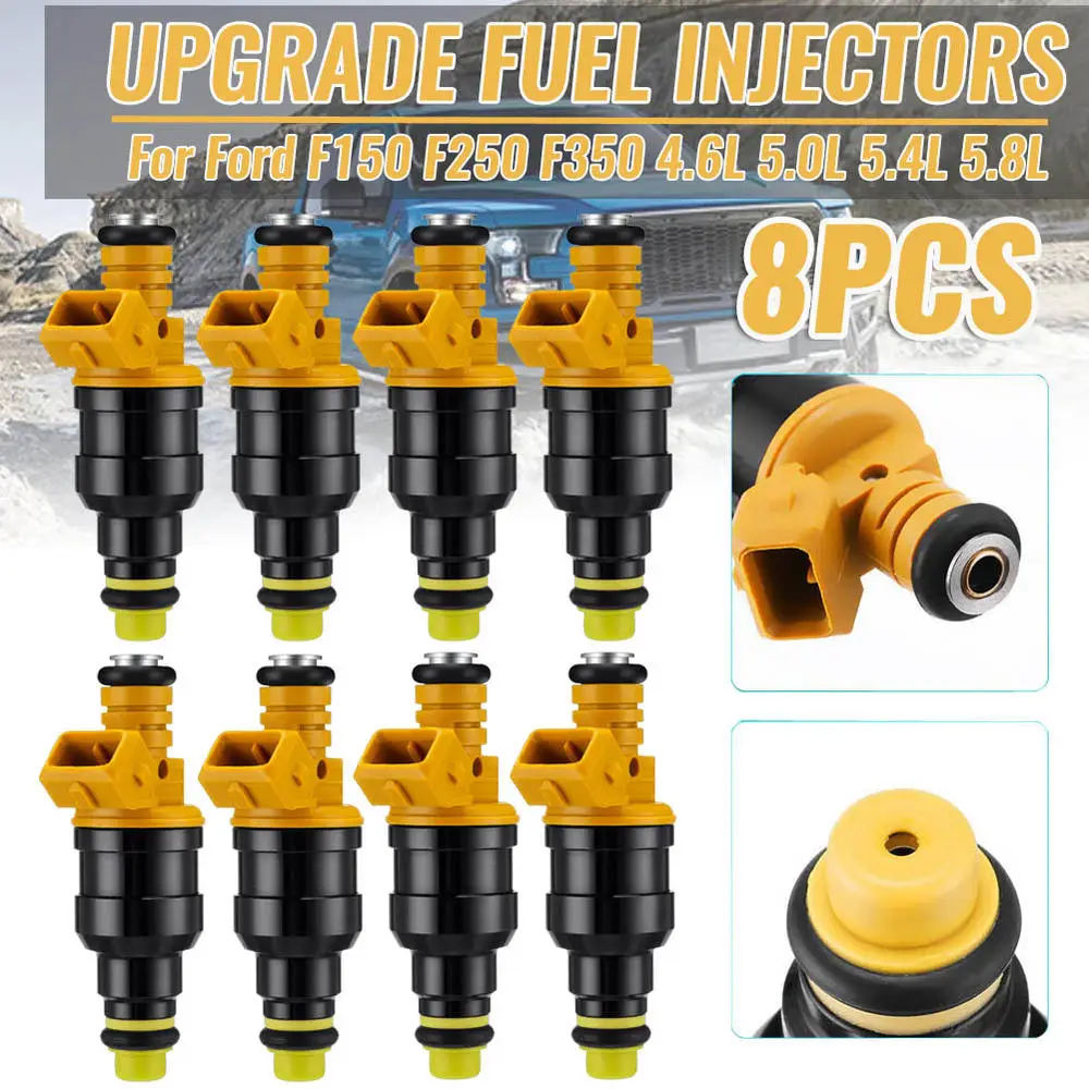 

0280150909 8 шт., топливные форсунки для Ford F150 F250 F350 4.6L 5.0L 5.4L 5.8L