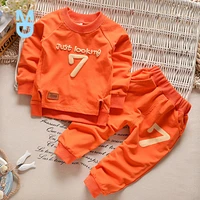 new childrens clothes 2022 autumn and winter boys and girls long sleeved o neck clothes 2 6 years old baby t shirts and pants