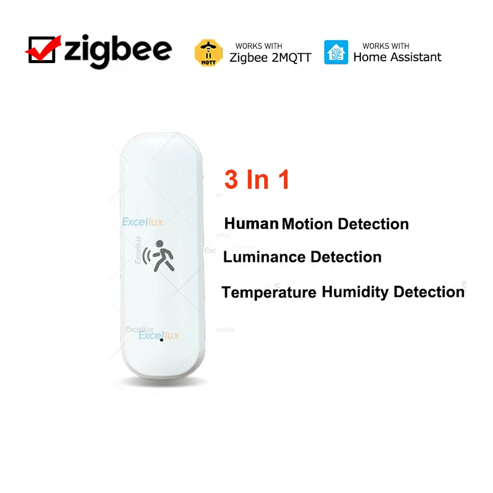 

Датчик движения ZigBee с температурой и влажностью