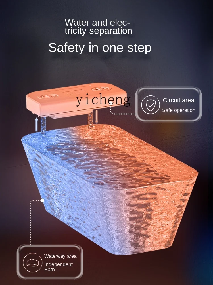 Складная Ванна с постоянной температурой подогрева бочонка детская ванночка для