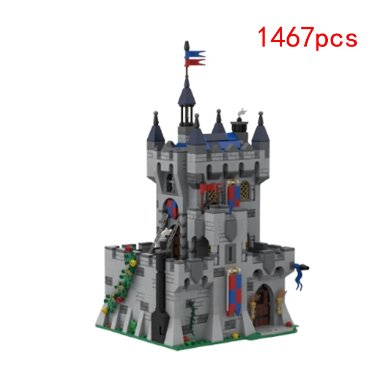 Пятно MOC- 193381 Мелкие частицы в сборе средневековый замок архитектурная серия