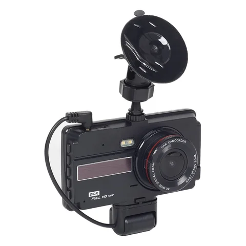 Видеорегистратор автомобильный, 4 дюйма, HD 1080P, с камерой заднего вида