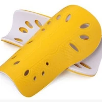 1 pair kids soccer guards leg protector football shin pads plastic outdoor sport leg protective gear breathable shin guard