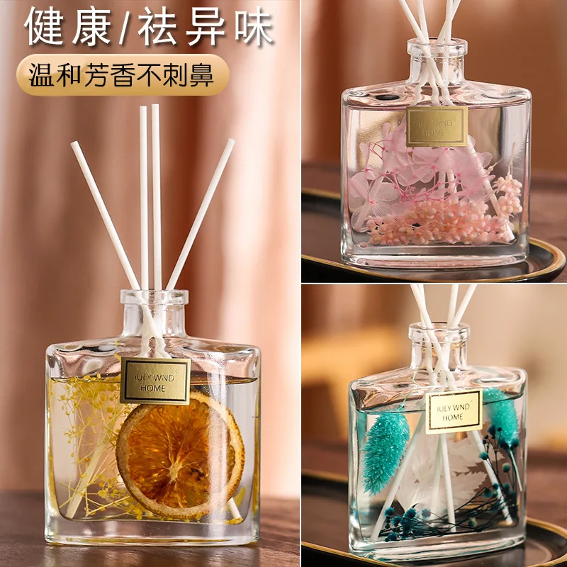 

CN Health120ml Reed Diffuser Essential Oil Air Freshing Agent Indoor Perfume Toilet Deodorant