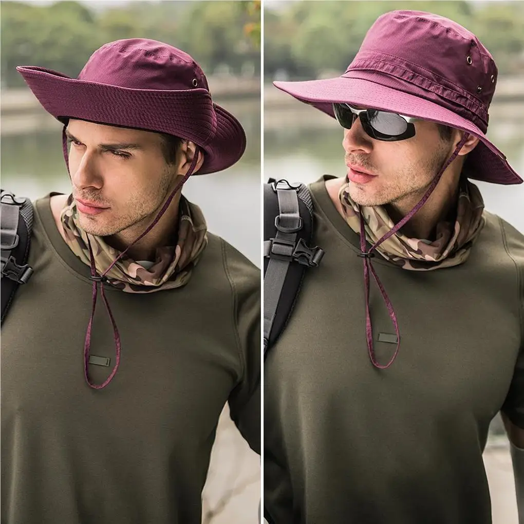 

Sun Hat Fishing Supplies Outdoor Caps Sun-protection Space Saving Hiking Hats