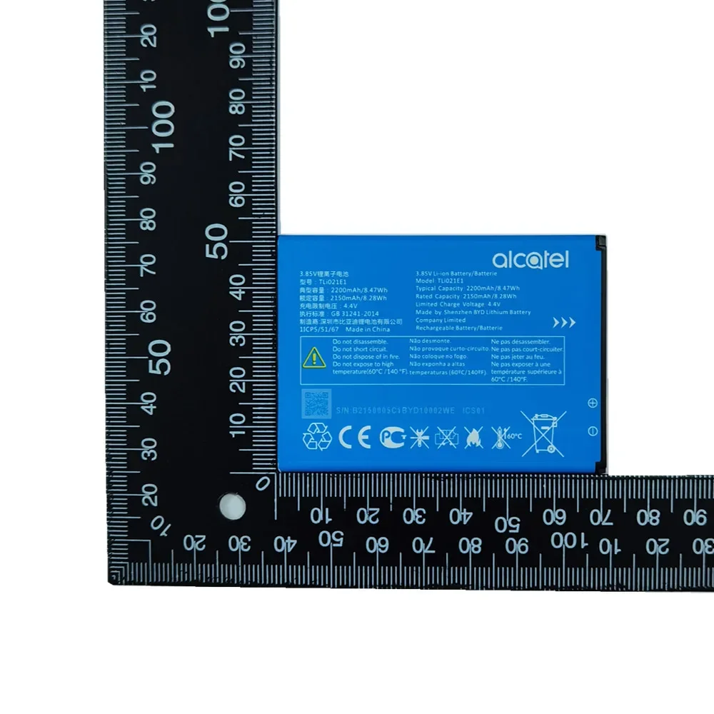 Новая Оригинальная Аккумуляторная батарея TLi021E1 для Alcatel OT-5047U / U5 HD CAB2150008C1