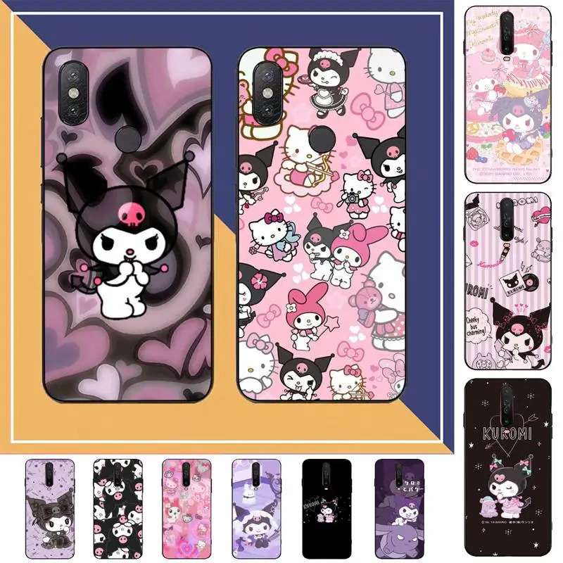 

Hello Kitty Kuromi My Melody Family Phone Case for Redmi Note 8 7 9 4 6 pro max T X 5A 3 10 lite pro cover