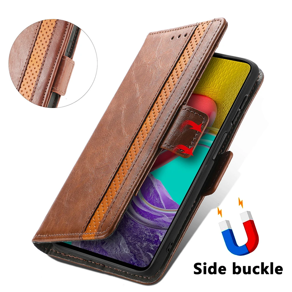 Кожаный чехол-бумажник для Umidigi A13 Pro 5G чехол телефона Business прошитый A11 A7S A13S A9