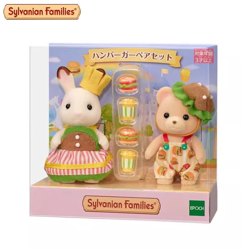 Аутентичные Сильванские семейные аниме-персонажи имитация игрового домика