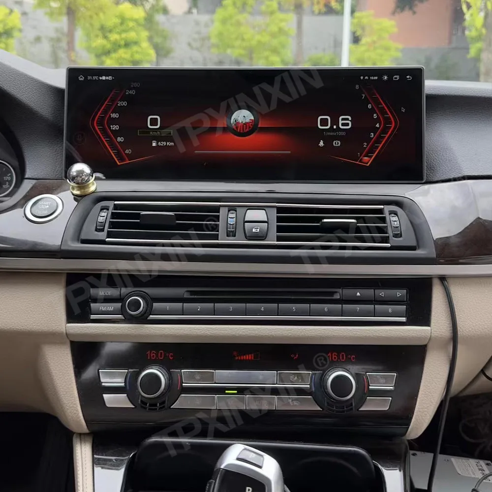 Автомобильная Мультимедийная магнитола 14 9 дюймов с Android для BMW 5 Series F10 F11 F18 2011 ~ 2017